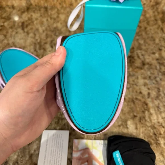 New in box Classic Tieks in Lavender Purple Patent Leather Flats Shoes Size 10 - Picture 7 of 7